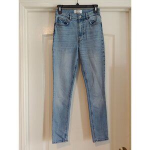 Reformation High Waist Skinny Jeans Sustainable Stretch Fabric 26